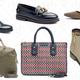 Everyday Ankle Boot, $105 | Leather Convertible Satchel, $168 | Chain Link Leather Loafer, $105 | Basket Weave Chevron Satchel, $168 | Leather Pointy Toe Flat, $49 | Nubuck Flat Boot, $70